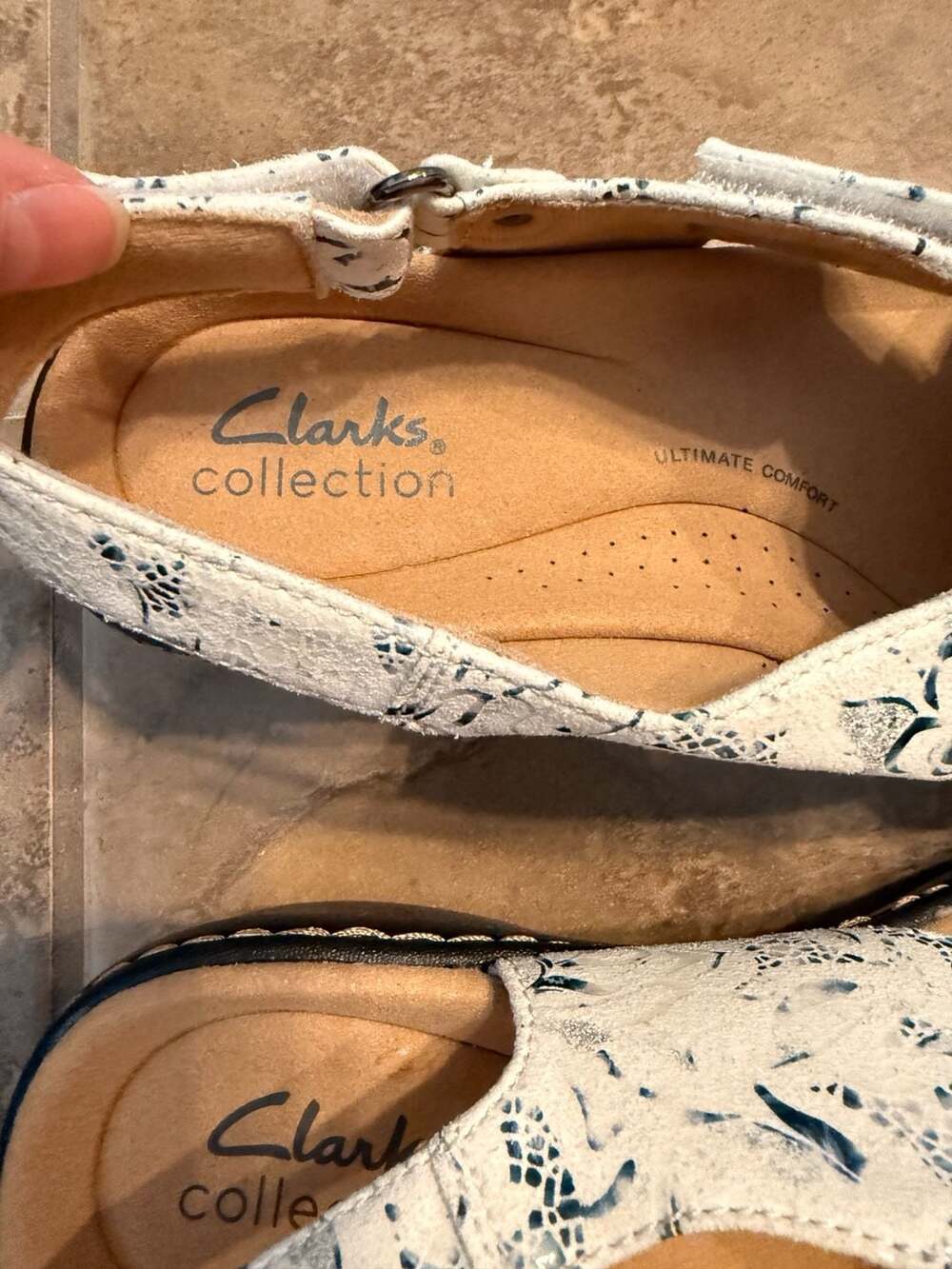 Clarks Collection Adjustable Sandals - Merliah Echo - NEW - Picture 3 of 5